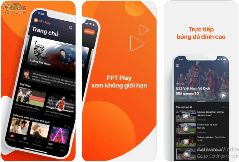 VTV6 FPT PLAY- Kênh xem trực tiếp bóng đá HD số 1 Việt Nam